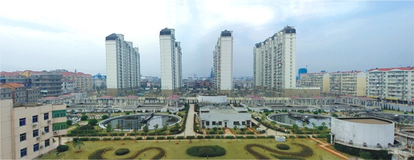 江西最大污水處理廠——南昌朝陽污水處理廠二期工程（省、市優(yōu)良工程，獲滕王閣杯）